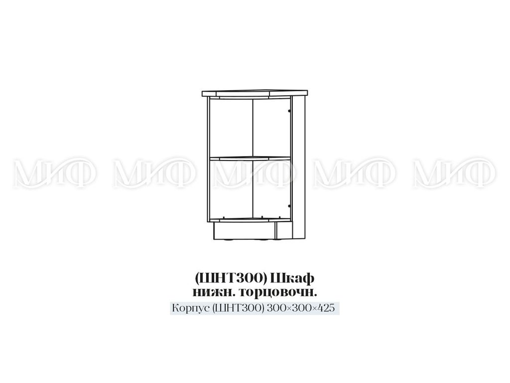ШНТ 300 Шкаф нижний