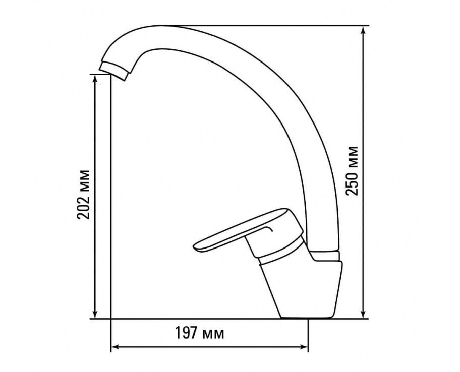 Смеситель GERDAMIX SKS2 Smart GR,GS