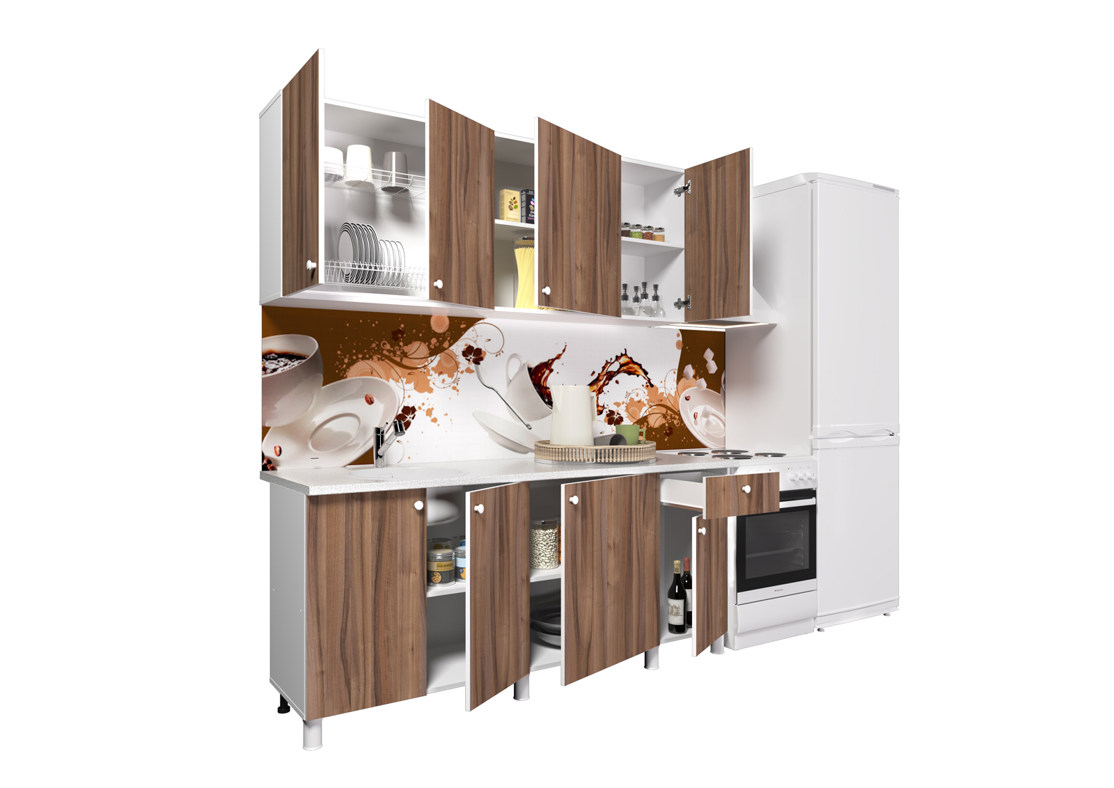 Кухня Point 1.8м Дуб феррара